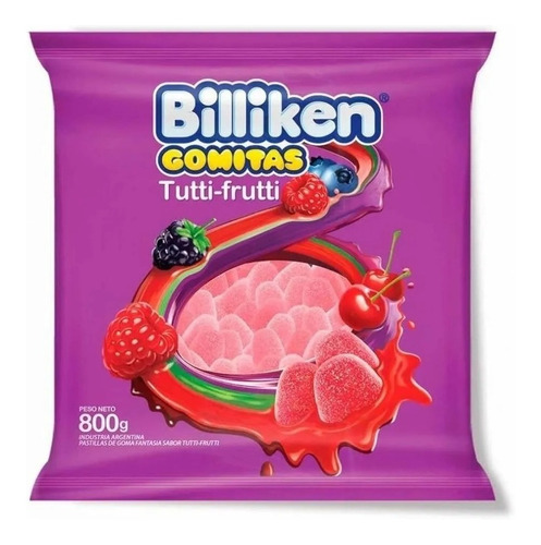 Gomitas Billiken Tutti Frutti X 800 U - Lollipop