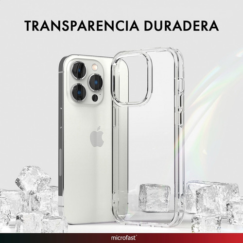 Imagen 5 de 8 de Funda Celular Ringke Fusion Clear iPhone 14 Pro Max Original