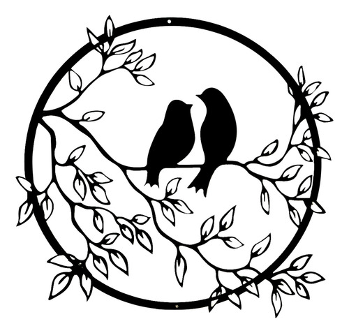 Adornos Para Colgar Pájaros En La Pared, Diseño De Ramas