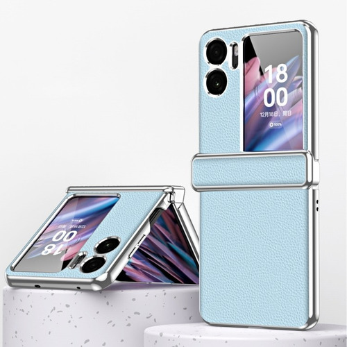 1 Funda Magnética Con Patrón De Litchi Para Oppo Find N2