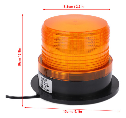 Flash Estroboscópico Led De Advertencia De Coche De Emergenc