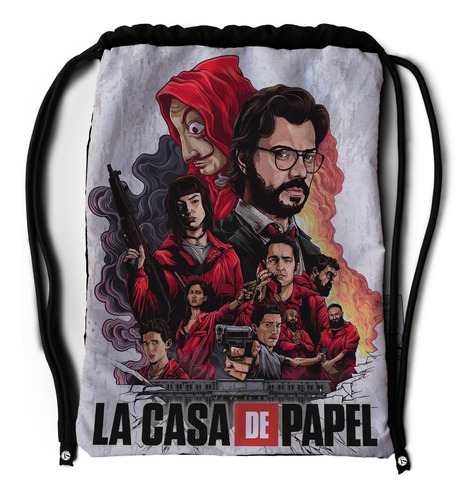 Tula Deportiva La Casa De Papel 02