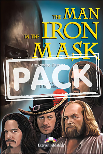 Man In The Iron Mask, The - Reader With Audio Cds, De Dumas, Alexandre. Editorial Express Publishing - Reader's, Capa Mole Em Inglês