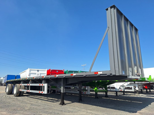 Plataforma Plana Remolque Chasis 53 Pies Con 2 Ejes