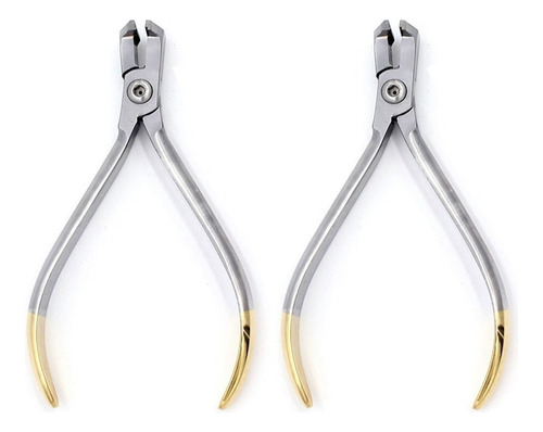 2pcs Mango Ortodoncia Distal Pinzas De Corte