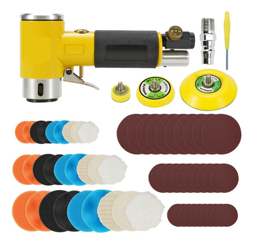 Pulidora Neumática Mini 2/3 Orbital Air Sander 2024