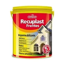 Comprar 4lt Recuplast Frentes Pintura Impermeabilizante Color Blanco