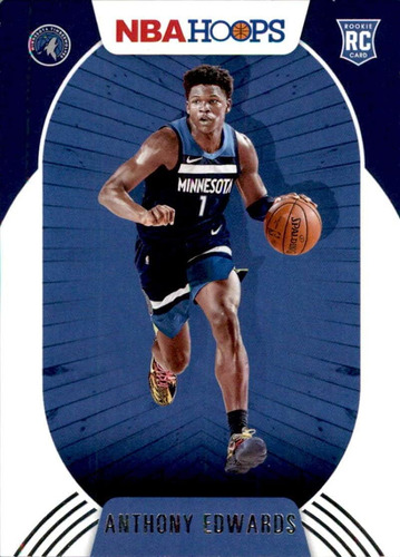 Panini Hoops 216 Anthony Edwards Tarjeta De Baloncesto Novat