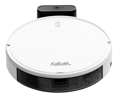 Robô Aspirador E Passa Pano Kabum Smart 100 Wifi 1400pa Branco