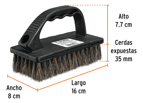 Cepillo P/pintor, Superficies Extrarrugosas, Truper. 14490