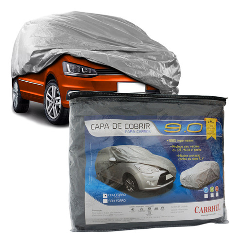 Capa Cobrir Carro Automotiva Protetora Forrada Central P M G