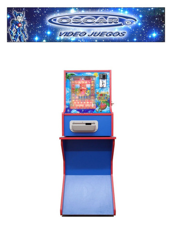 Slot arcade mario coin operated machine Frutas Lucha