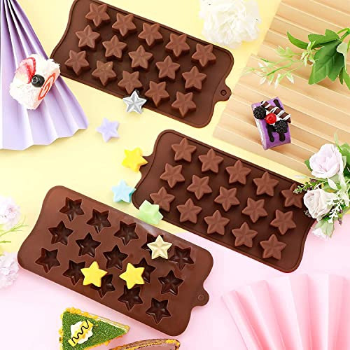 Moldes De Silicona Para Chocolate Con Forma De Estrella De B