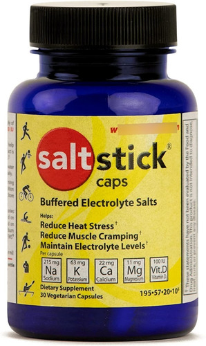 Saltstick Caps Electrolitos - Unidad a $165000