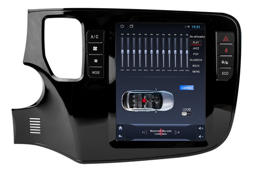 Multimidia Tesla Outlander 2014/2021 Android 2gb 32gb Gps