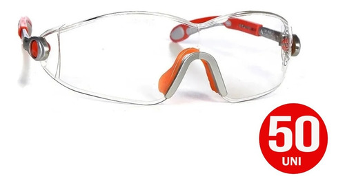 Anteojos Lentes Seguridad Deltaplus Vulcano 2 X 50 Unidades