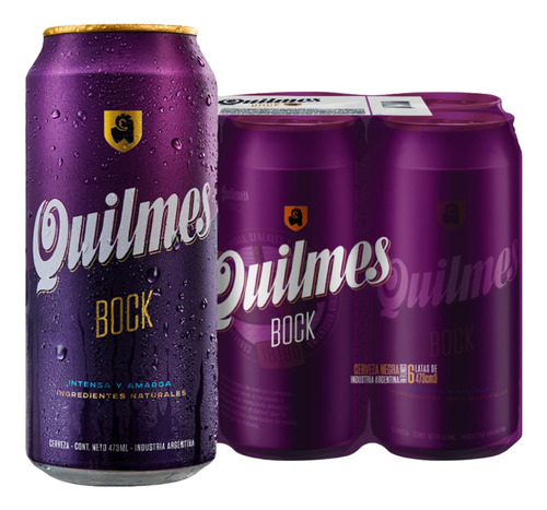 Cerveza Quilmes Bock X 473cm3 Pack X 6 Uni