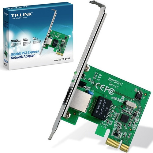 Tp-link Tg-3468 Tarjeta De Red Pci Express, Alámbrico, Ieee