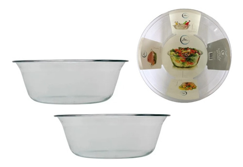 3 Bowl Tazón Multiusos Vidrio Pyr - O -rey