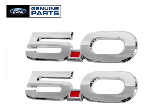 Emblemas Salpicadera 2015 - 2023 Mustang Gt 5.0 