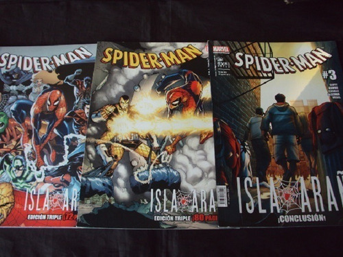 Pack Spiderman - Isla Araña (3 Ejs) Ovni Press - Completo