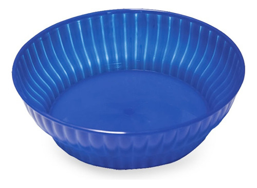 Ensaladera Bowl De Plástico 4.1litros 30cm Deses Color Azul