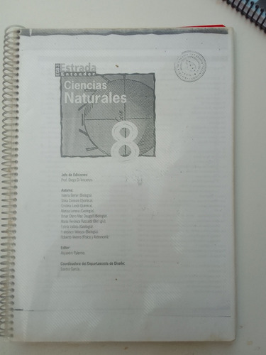 Ciencias Naturales 8 Egb 3 Entender Estrada