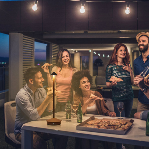 Candeeiro De Mesa Stepless Couple Table Led Mesa/restaurante