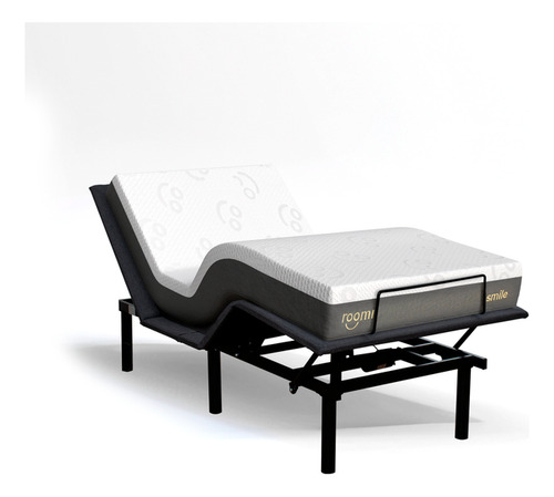 Colchón King Size Roomi Smile Memory Foam + Base Eléctrica
