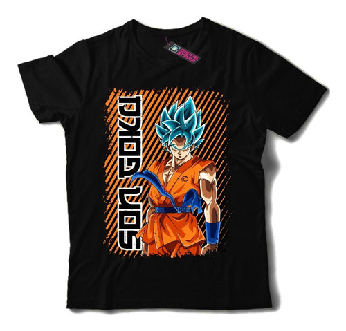 Remera Son Goku Dragon Ball Z Anime Dbz T792 Dtg Premium