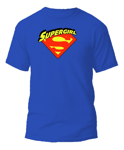 Remera Algodón 100% Superman Supergirl Varios Modelos 
