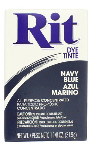 Rit 30 1 Oz Navy Powder Dye