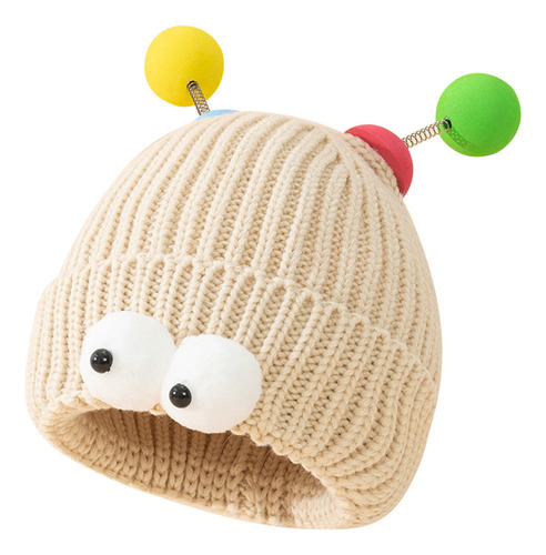 Gorro De Lana Big Eyes Small Monster Para Niños, Lindo Y Lin