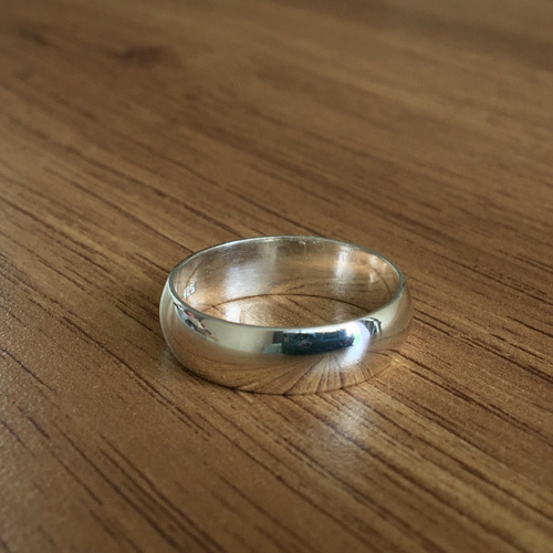 Imagen 3 de 10 de Argolla De Plata .925 De 6mm De Matrimonio Joyería Agálea