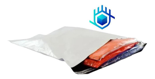Imagen 6 de 10 de 100 Bolsas Sobres Envios 25x29cm Paqueteria Poly Adhesivo