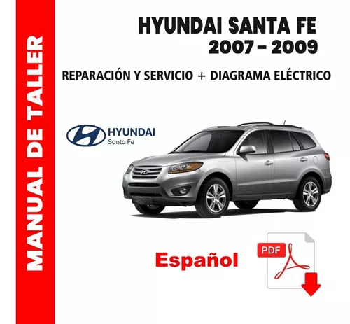  Manual De Servicio Taller Hyundai Santa Fe
