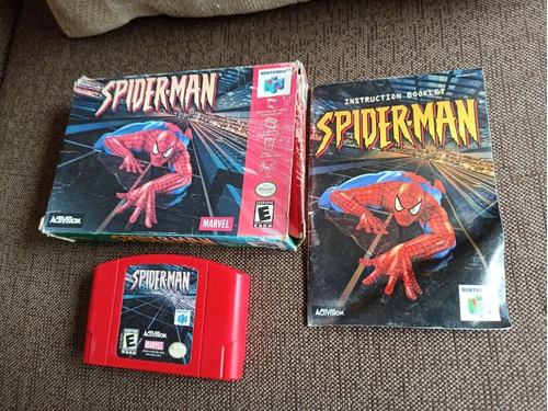 Spider-man Nintendo 64 Con Caja Manualjuego Completo