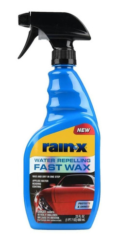 Cera Y Repelente De Agua Auto Brillo Fast Wax Rain X