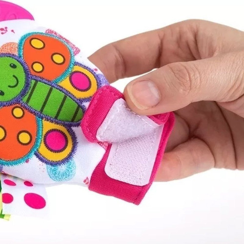 Mordillo Guante Nuby Funky Mitts Planeta Juguete
