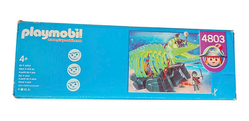 Imagem 3 de 6 de Playmobil 4803 Piratas Fantasma Esqueleto Baleia
