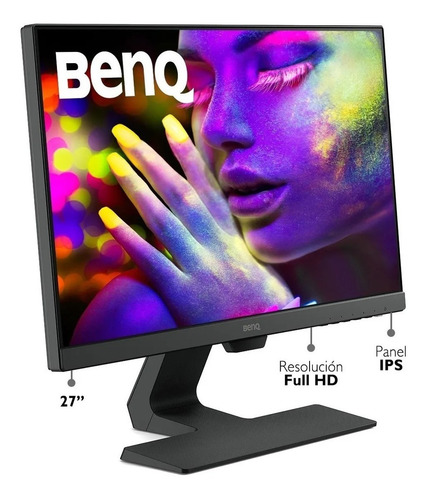 Imagen 2 de 7 de Monitor Benq Gw2780 Full Hd Ips 27'' Led Con Bocinas