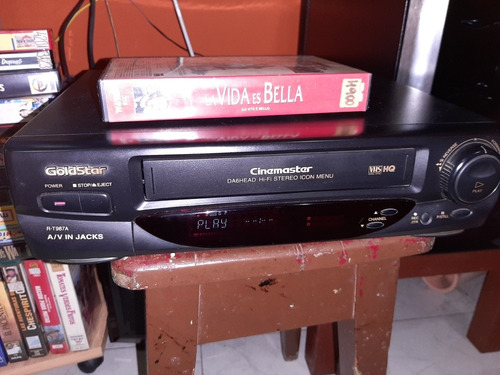 Videocasetera Goldstar Rt987a Inmaculada Funcionando De 10!!