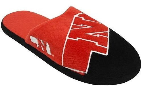 Pantuflas Nebraska Cornhuskers Marca Foco Ncaa Medianas