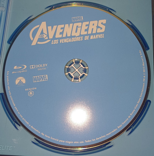 Blu-ray The Avengers - Los Vengadores De Marvel (Usado)