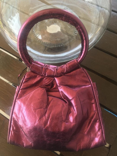 Elegante Cartera De Cuero De Oveja