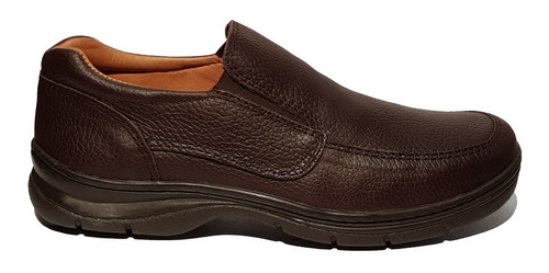 Zapatos Febo 5303 Mocasines Comfort Cuero Negro Y Marrón