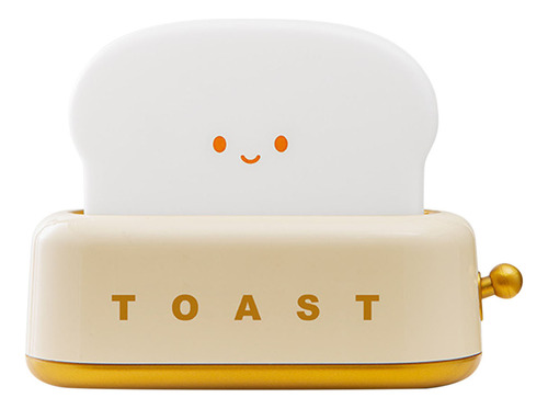 Candeeiro De Mesa Bread Machine Night Usb Charging Dimming L