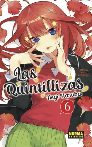 comprar Las Quintillizas No. 6: Las Quintillizas No. 6, De Negi Haruba. Serie Las Quintillizas, Vol. 6. Editorial Norma Comics, Tapa Blanda, Edición 1 En Español, 2021