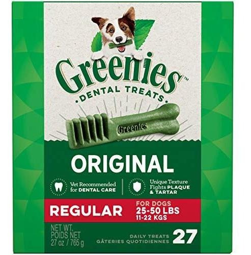 Greenies Original Del Perro Natural Regular Cuidado Dental O