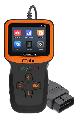 Ctobd V317 Obd2 Escaner Herramienta De Diagnostico Vehiculos